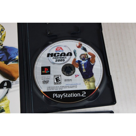 2 Games: NCAA Football 05 and 06 (Sony PlayStation 2, PS2) Authentic, complete - Picture 9 of 12
